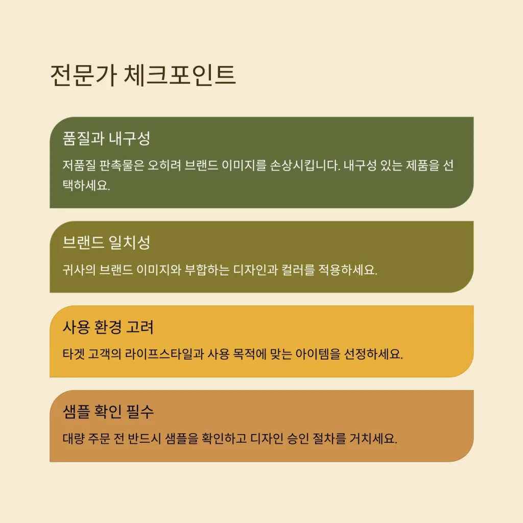 판촉물 쇼핑몰 개업 판촉물 추천