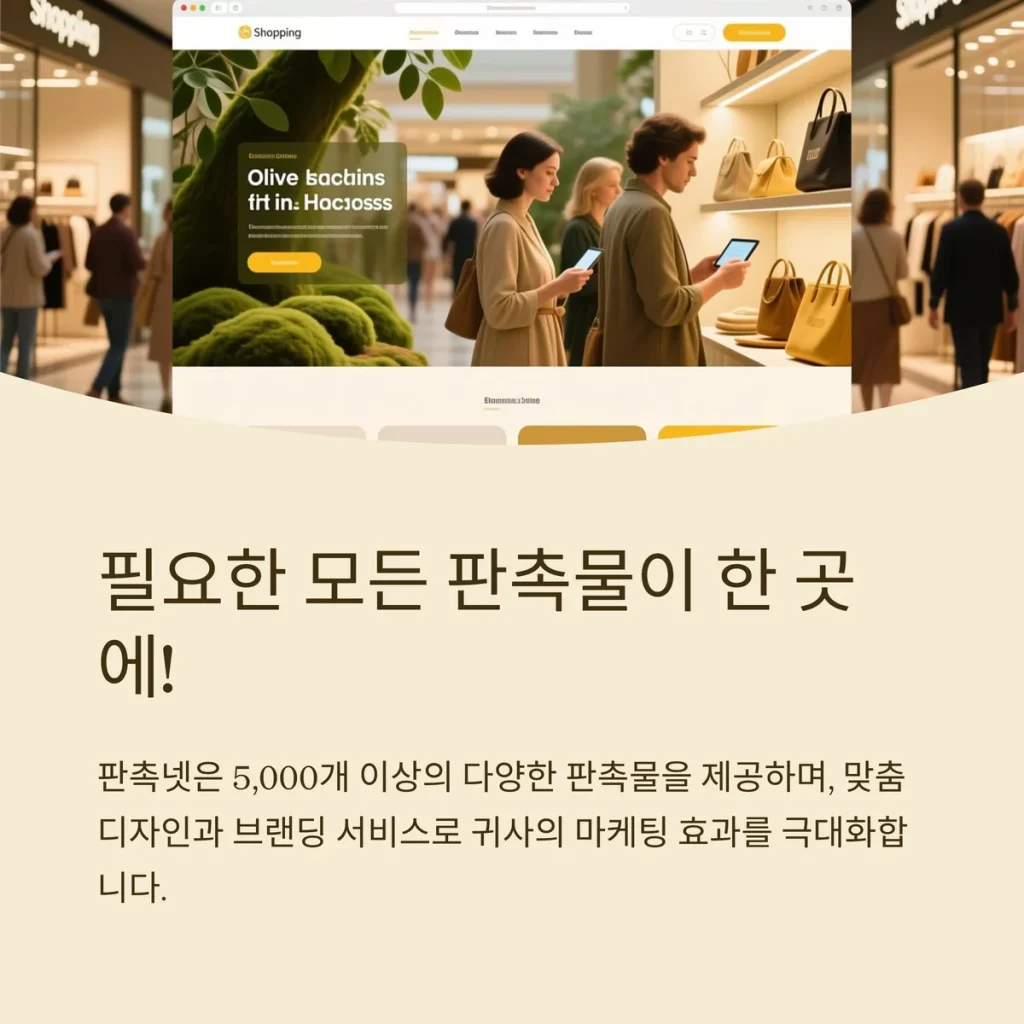 판촉물쇼핑몰 사이트