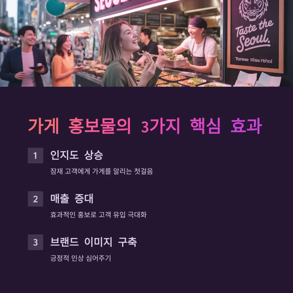 가게 홍보물 제작 매장 홍보물품 추천