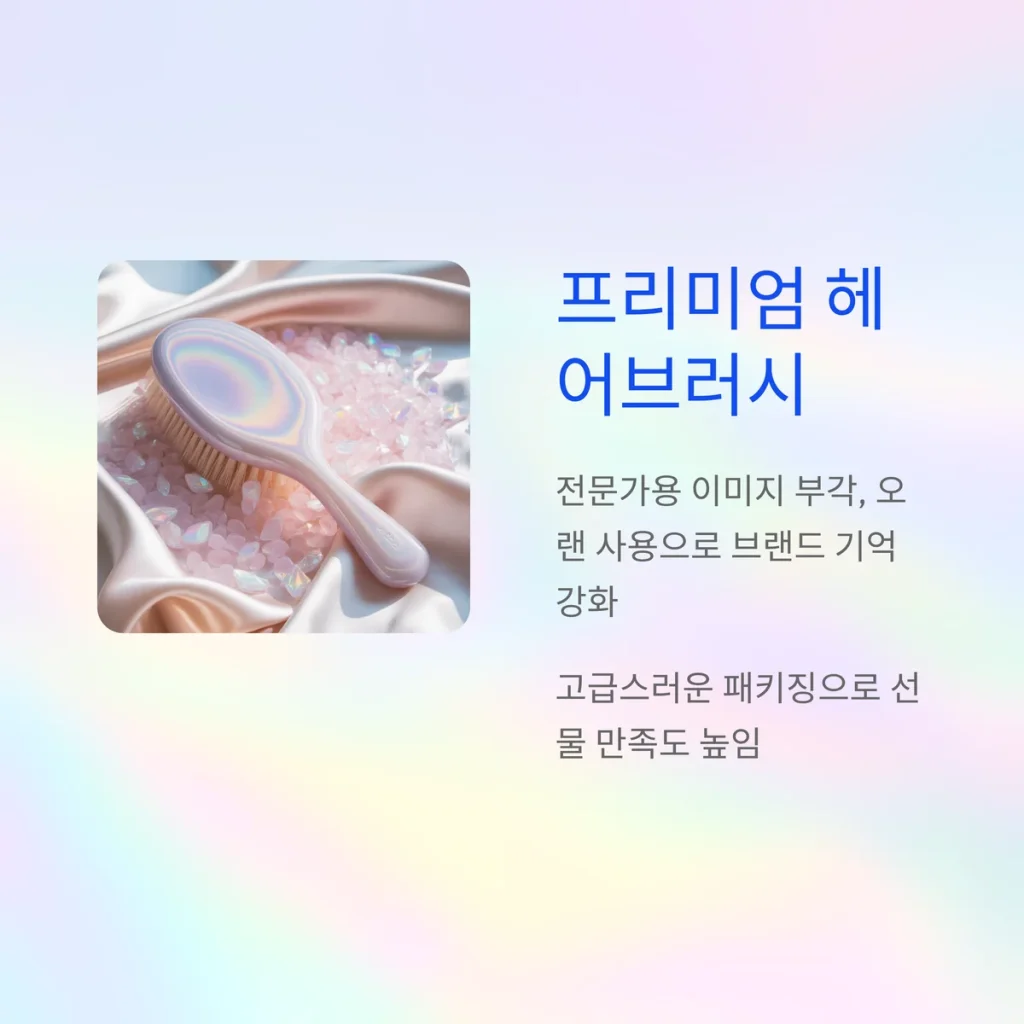 미용실 사은품 제작 헤어샵 오픈 사은품