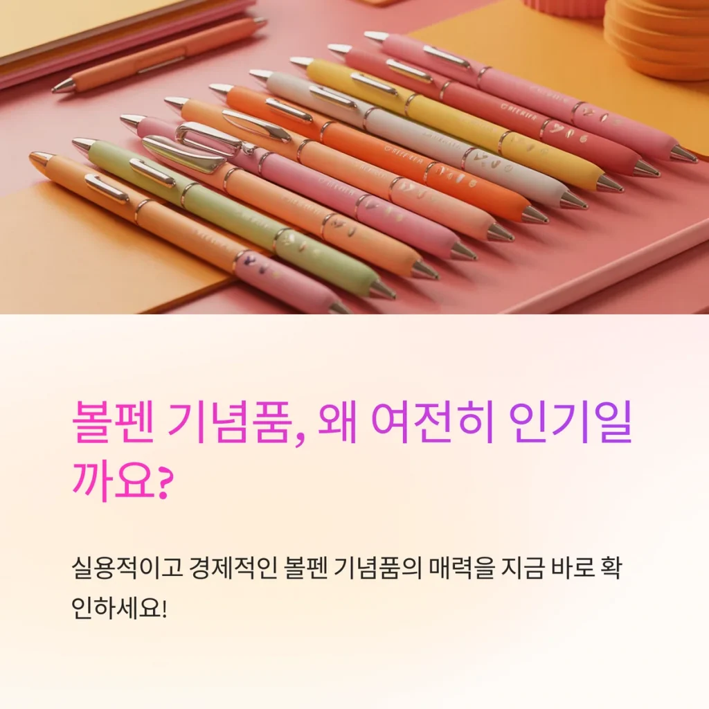 볼펜 기념품 주문제작 사이트